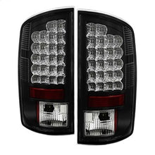 Load image into Gallery viewer, Dodge-Ram-02-06-1500Ram-25003500-03-06-Led-Tail-Light-Black-Alt-Yd-Dram02-Led-Bk