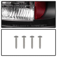 Load image into Gallery viewer, Dodge-Ram-02-06-1500Ram-25003500-03-06-Led-Tail-Light-Black-Alt-Yd-Dram02-Led-Bk