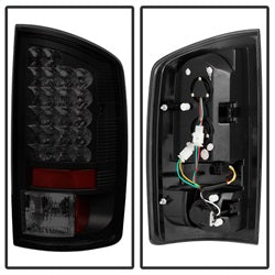 Dodge-Ram-02-06-1500Ram-25003500-03-06-Led-Tail-Light-Black-Smoke-Alt-Yd-Dram02-Led-Bsm