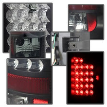 Load image into Gallery viewer, Dodge-Ram-02-06-1500Ram-25003500-03-06-Led-Tail-Light-Black-Smoke-Alt-Yd-Dram02-Led-Bsm