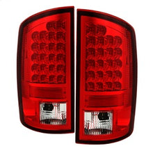 Load image into Gallery viewer, Dodge-Ram-02-06-1500Ram-25003500-03-06-Led-Tail-Light-Red-Clear-Alt-Yd-Dram02-Led-Rc