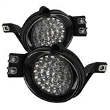 SPYDER 5015600 LED Fog Lights w/Switch - Clear