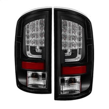 Load image into Gallery viewer, Dodge-Ram-07-08-1500-Version-2-Led-Tail-Lights---Black-Alt-Yd-Dram06v2-Led-Bk