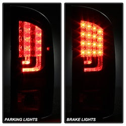 Dodge-Ram-07-08-1500-Version-2-Led-Tail-Lights---Black-Alt-Yd-Dram06v2-Led-Bk