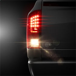 Dodge-Ram-07-08-1500-Version-2-Led-Tail-Lights---Red-Clear-Alt-Yd-Dram06v2-Led-Rc