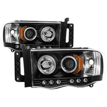 Load image into Gallery viewer, Dodge-Ram-1500-02-05-03-05-Projector-Headlights-Ccfl-Halo-Led-Blk-Pro-Yd-Dr02-Ccfl-Bk