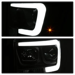Dodge-Ram-1500-06-08-V2-Projector-Headlights---Light-Bar-Drl---Black-(Pro-Yd-Dr06v2-Lb-Bk)