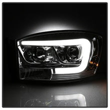 Load image into Gallery viewer, Dodge-Ram-1500-06-08-V2-Projector-Headlights---Light-Bar-Drl---Chrome-(Pro-Yd-Dr06v2-Lb-C)
