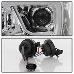 Dodge-Ram-1500-06-08-V2-Projector-Headlights---Light-Bar-Drl---Chrome-(Pro-Yd-Dr06v2-Lb-C)