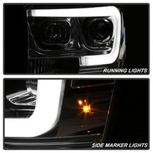 Load image into Gallery viewer, Dodge-Ram-1500-06-08-V2-Projector-Headlights---Light-Bar-Drl---Chrome-(Pro-Yd-Dr06v2-Lb-C)