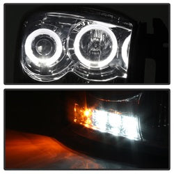 Dodge-Ram-1500-06-08Ram-2500-06-09-Projector-Headlights-Led-Halo-Led-Smke-Pro-Yd-Dr06-Hl-Sm