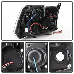 Dodge-Ram-1500-09-14-10-14-Projector-Headlights-Halogen--Led-Halo-Led---Blk-Pro-Yd-Dr09-Hl-Bk