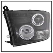 Load image into Gallery viewer, Dodge-Ram-1500-09-14-10-14-Projector-Headlights-Halogen--Led-Halo-Led---Blk-Pro-Yd-Dr09-Hl-Bk