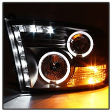 Load image into Gallery viewer, Dodge-Ram-1500-09-14-10-14-Projector-Headlights-Halogen--Led-Halo-Led---Blk-Pro-Yd-Dr09-Hl-Bk