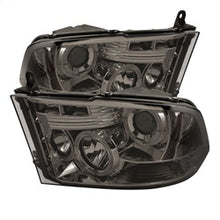 Load image into Gallery viewer, Dodge-Ram-1500-09-14-10-14-Projector-Headlights-Halogen--Led-Halo-Led--Smke-Pro-Yd-Dr09-Hl-Sm