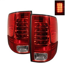 Load image into Gallery viewer, Dodge-Ram-1500-09-14-Led-Tail-Lights-Incandescen--Red-Clear-Alt-Yd-Dram09-Led-Rc
