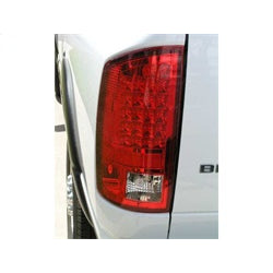 Dodge-Ram-1500-09-14-Led-Tail-Lights-Incandescen--Red-Clear-Alt-Yd-Dram09-Led-Rc