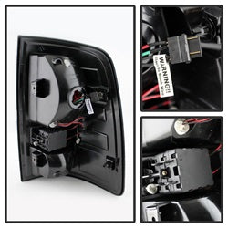Dodge-Ram-1500-09-14-Led-Tail-Lights-Incandescent--Blk-Smke-Alt-Yd-Dram09-Led-Bsm
