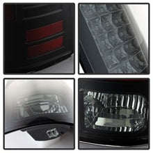 Load image into Gallery viewer, Dodge-Ram-1500-09-14-Led-Tail-Lights-Incandescent--Blk-Smke-Alt-Yd-Dram09-Led-Bsm