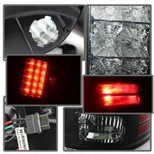 Load image into Gallery viewer, Dodge-Ram-1500-09-14-Led-Tail-Lights-Incandescent--Blk-Smke-Alt-Yd-Dram09-Led-Bsm