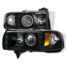 Load image into Gallery viewer, Dodge-Ram-1500-94-01-94-02-Projector-Headlights-Ccfl-Halo-Led-Blk-Pro-Yd-Dr94-Ccfl-Bk