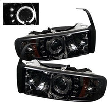 Load image into Gallery viewer, Dodge-Ram-1500-94-01-94-02-Projector-Headlights-Led-Halo-Led-Smke-Pro-Yd-Dr94-Hl-Am-Smc