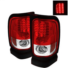 Load image into Gallery viewer, Dodge-Ram-1500-94-01Ram-25003500-94-02-Led-Tail-Lights-Red-Clear-Alt-Yd-Dram94-Led-Rc
