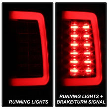 Load image into Gallery viewer, Dodge-Ram-2013-2014-Light-Bar-Led-Tail-Lights---Black-Alt-Yd-Dram13v2-Led-Bk