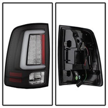 Load image into Gallery viewer, Dodge-Ram-2013-2014-Light-Bar-Led-Tail-Lights---Black-Alt-Yd-Dram13v2-Led-Bk