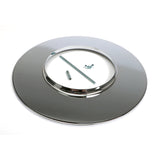 Trans-Dapt 2429 DOMINATOR Air Cleaner Base; 14 in. diameter; 7-15/16 in. Neck-CHROME