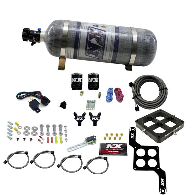 Dominator-Billet-Crossbar-Pro-Power-Nitrous-Kit-(100-500Hp)-WComposite-Bottle