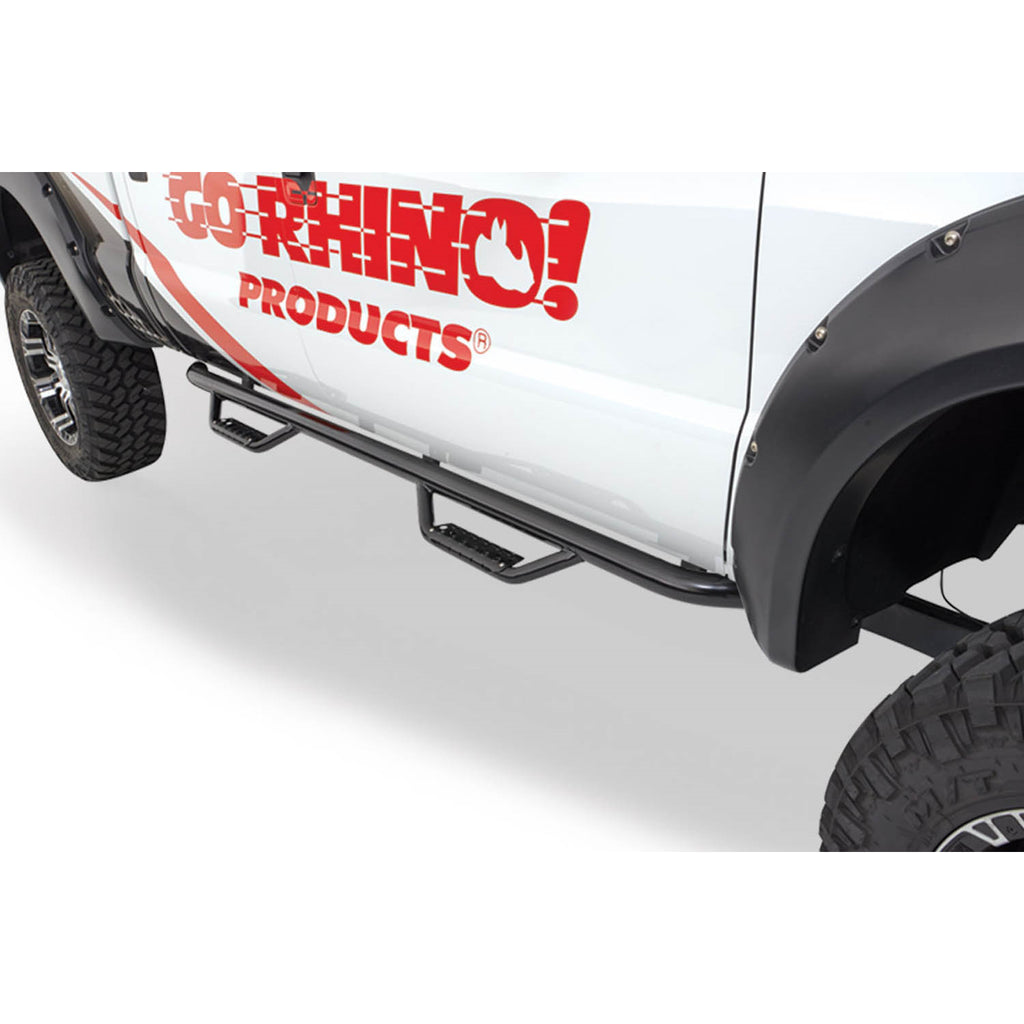 Dominator-Classic-D2-Side-Steps-With-Mounting-Brackets-Kit---Crew-Cab-Only