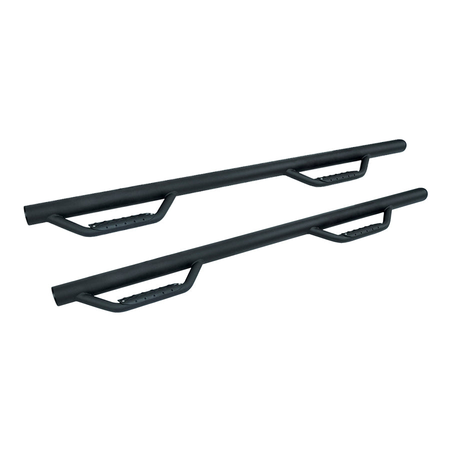 Dominator-Classic-D2-Side-Steps-With-Mounting-Brackets-Kit---Textured-Black