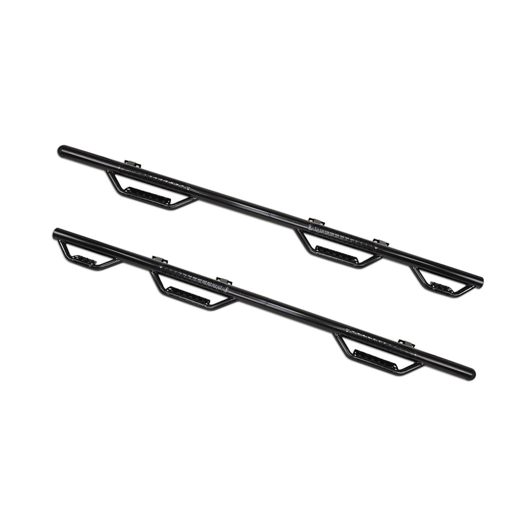 Dominator-D3-Modular-Wheel-To-Wheel-Side-Steps-W-Brackets-Kit---Black-Powdercoat