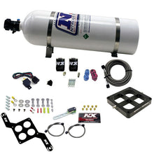 Load image into Gallery viewer, Dominator-Single-Entry-Billet-Crossbar-Stage-6-Nitrous-Kit-(50-300Hp)-W15Lb-Bottle