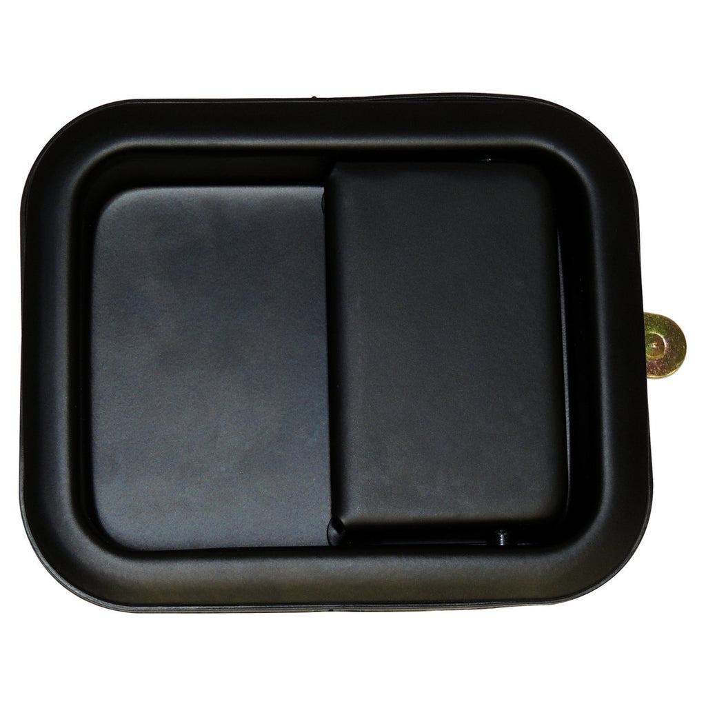 Door-Handle,-Front,-Outer,-Black,-W-Full-Steel-Doors