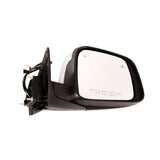 OMIX-ADA 12039.40 Door Mirror, Right, Power, Heat, Signal, BSM, Chrome; 11-14 Jeep WK2