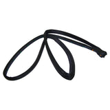 Crown Automotive 5017463AF Door Weatherstrip, Left Front w/ Full Steel Doors