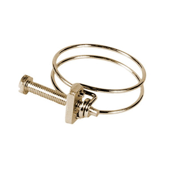 Double-Wire-Clamp-2.5-Inches-134-Ci-Lhead-Air-Horn-To-Carburetor-Seal
