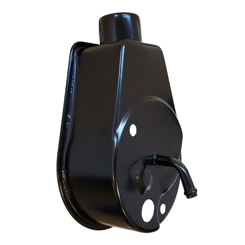 Borgeson RES003 Saginaw self-contained power steering pump reservoir, includes cap and seals.