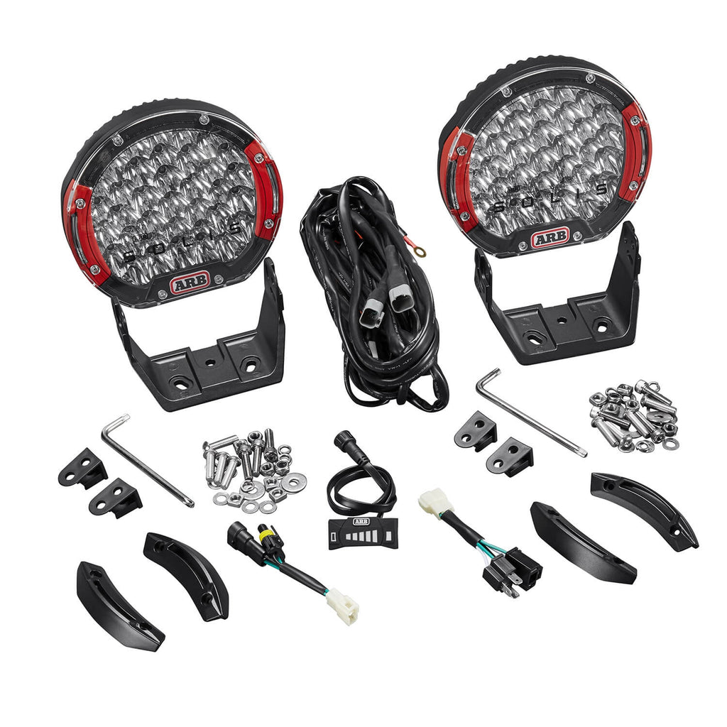 Driving-Light-Kit;-Arb-Intensity-Solis;-Includes-Sjb36s-X2-And-Sjbharn-X1