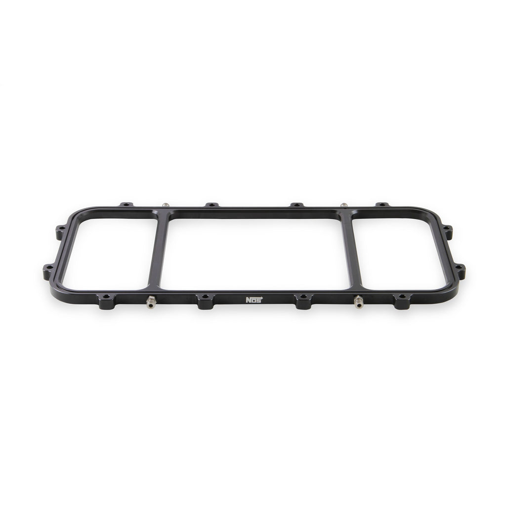 Dry-Nitrous-Plate-For-Holley-Gen-V-Lt-Hi-Ram-Efi-Intake-Manifolds---Black
