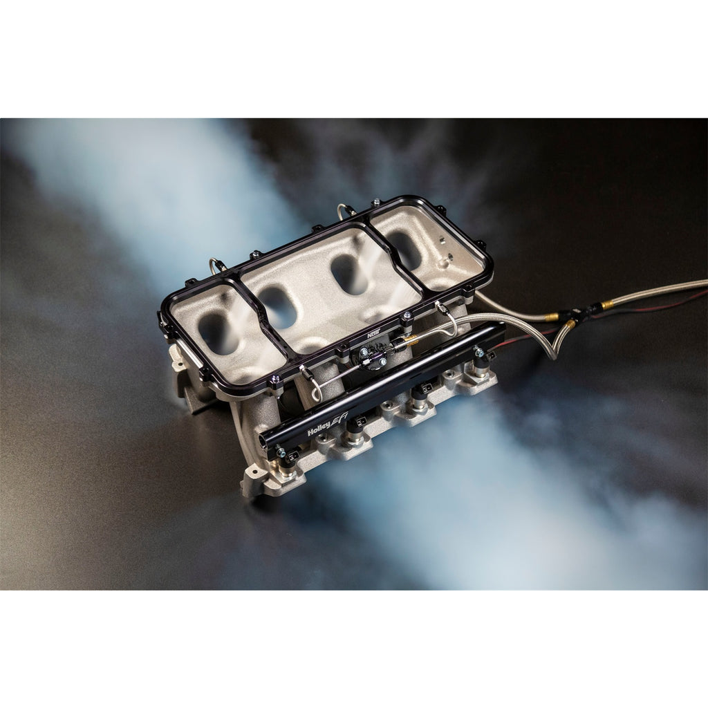 Dry-Nitrous-Plate-For-Holley-Ls-Hi-Ram-Efi-Intake-Manifolds-Black