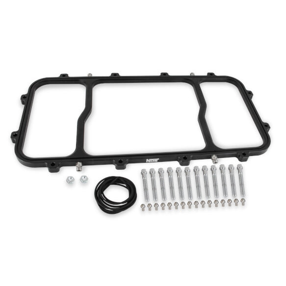 Dry-Nitrous-Plate-System-For-Holley-Ls-Hi-Ram-Intake-Manifold---Black