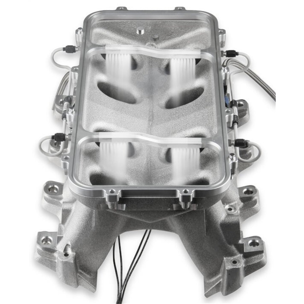 Dry-Nitrous-Plate-System-For-Holley-Ls-Hi-Ram-Intake-Manifold---Silver