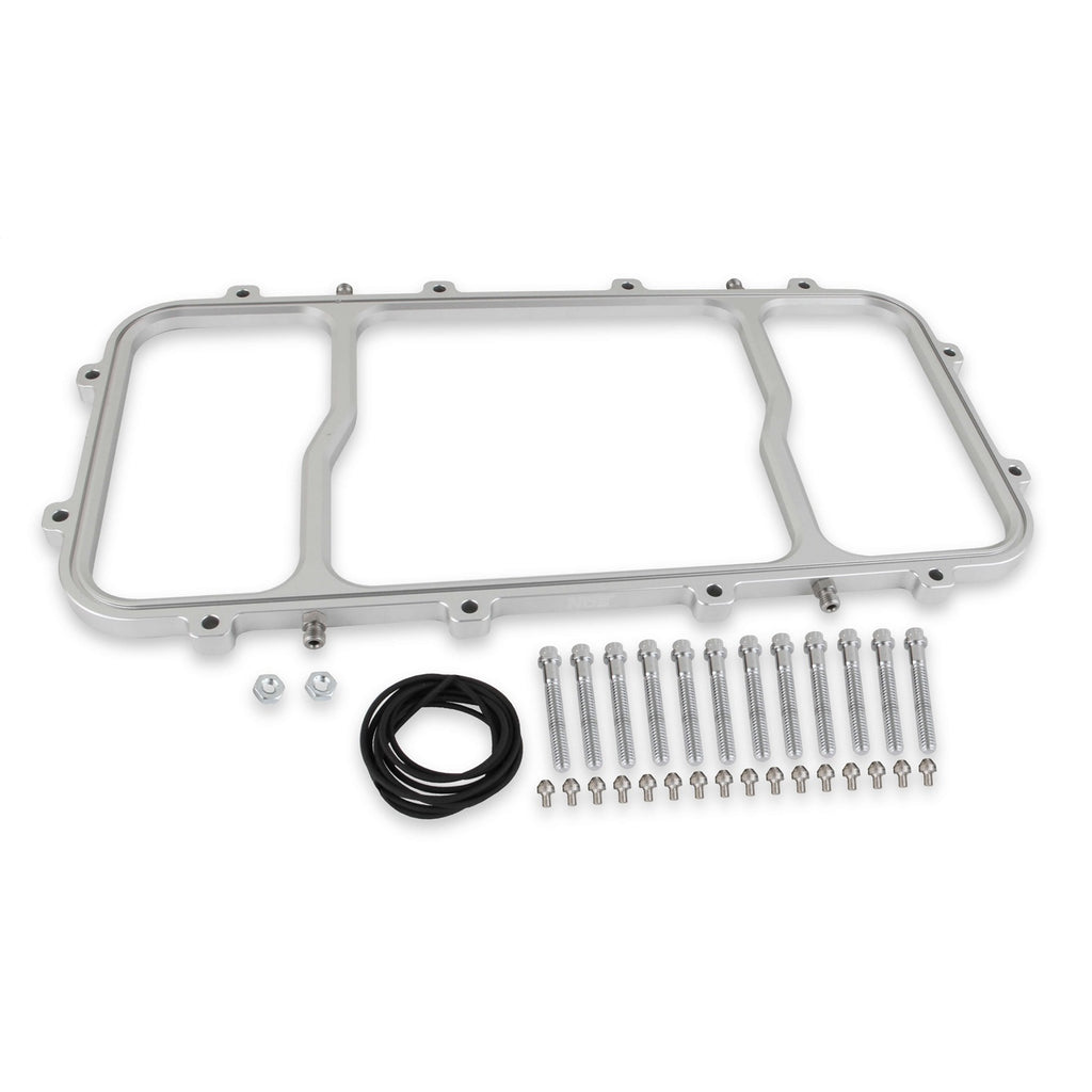 Dry-Nitrous-Plate-System-For-Holley-Ls-Hi-Ram-Intake-Manifold---Silver