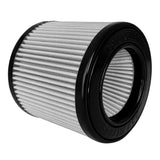 S&B Filters 66-5016D S&B OEM Replacement Filter Dry Extendable For the 21-22 Ford Bronco 2.3L, 2.7L White