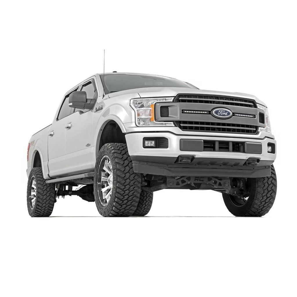 Dual-10-Inch-Led-Black-Series-Grille-Kit-18-20-F-150-Xlt-Rough-Country