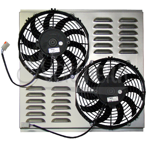 Dual-10In-Standard-Electric-Fan--Shroud