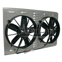 Load image into Gallery viewer, Dual-12In-High-Cfm-Electric-Fan--Shroud